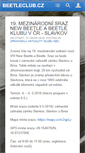 Mobile Screenshot of beetleclub.cz